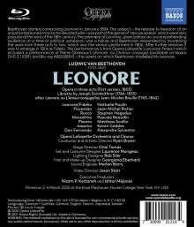 Ludwig van Beethoven (1770-1827): Leonore (Urfassung von "Fidelio"), Blu-ray Disc