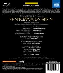 Riccardo Zandonai (1883-1944): Francesca da Rimini, Blu-ray Disc