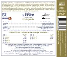 Reinhard Keiser (1674-1739): Fredegunda, 2 CDs