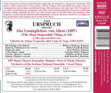 Anton Urspruch (1850-1907): Das Unmöglichste von Allem (1897), 3 CDs