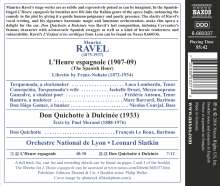Maurice Ravel (1875-1937): L'heure espagnole, CD