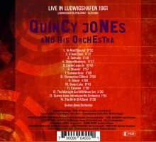 Quincy Jones (geb. 1933): Live In Ludwigshafen 1961, CD