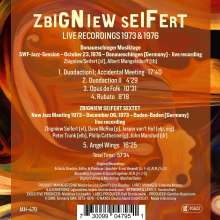 Zbigniew Seifert (1946-1979): Live Recordings 1973 &amp; 1976, CD