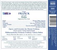 Cesar Franck (1822-1890): Hulda (Oper in 5 Akten), 3 CDs