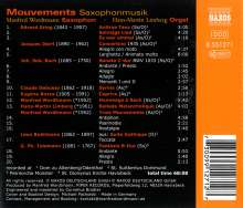 Musik für Saxophon &amp; Orgel "Mouvements", CD