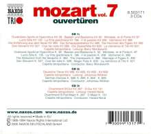 Wolfgang Amadeus Mozart (1756-1791): Naxos Mozart-Edition 7 - Ouvertüren, 3 CDs