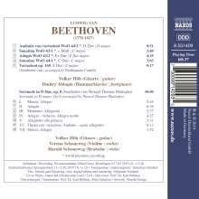 Ludwig van Beethoven (1770-1827): Serenade op.8 für Gitarre, Violine &amp; Viola, CD