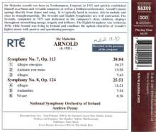 Malcolm Arnold (1921-2006): Symphonien Nr.7 &amp; 8, CD