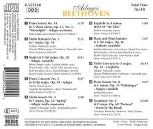Beethoven-Adagios, CD