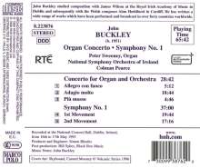 John Buckley (geb. 1951): Symphonie Nr.1, CD