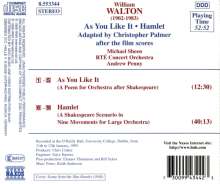 William Walton (1902-1983): Hamlet (Ein Shakespeare-Szenario), CD