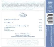 Cesar Franck (1822-1890): Klavierkonzert Nr.2 h-moll op.11, CD