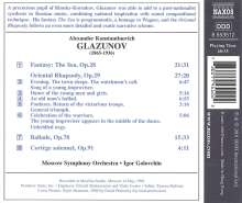 Alexander Glasunow (1865-1936): Orchesterwerke, CD