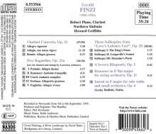 Gerald Finzi (1901-1956): Klarinettenkonzert op.31, CD