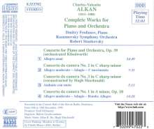 Charles Alkan (1813-1888): Klavierkonzert op.39, CD
