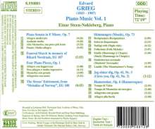 Edvard Grieg (1843-1907): Klavierwerke Vol.1, CD
