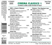 Cinema Classics 1, CD