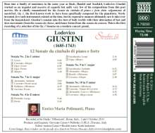 Lodovico Giustini (1685-1743): Cembalosonaten Nr.2,4,7,9,10, CD