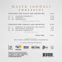 Malek Jandali (geb. 1972): Violinkonzert, CD