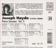 Joseph Haydn (1732-1809): Klaviersonaten H16 Nr.1,4,9,28,29,40,43, CD