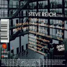 Steve Reich (geb. 1936): City Life, CD
