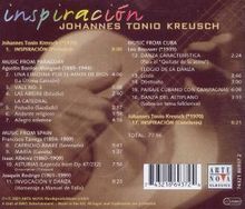 Johannes Tonio Kreusch - Inspiracion, CD