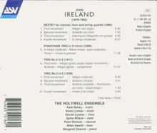 John Ireland (1879-1962): Klaviertrios Nr.2 &amp; 3, CD