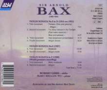 Arnold Bax (1883-1953): Violinsonaten Nr.2 &amp; 3, CD