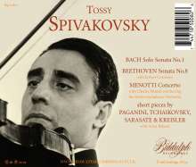 Tossy Spivakovsky,Violine, CD