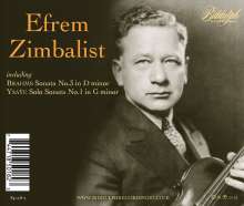 Efrem Zimbalist,Violine, CD
