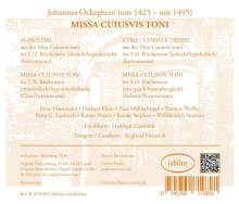 Johannes Ockeghem (1430-1497): Missa Cuiusvis toni (Exklusiv für jpc), CD