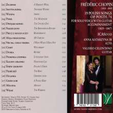 Frederic Chopin (1810-1849): 19 Lieder op.74 (mit Gitarrenbegleitung), CD