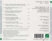 Franz Liszt (1811-1886): Via Crucis (Version für Soli,Chor &amp; Klavier), CD
