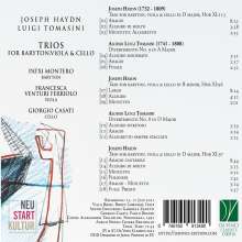 Luigi Tomasini (1741-1808): Divertimenti Nr. 8 &amp; 9 für Baryton-Trio, CD