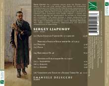 Sergei Lyapunov (1859-1924): Klaviersonate op.27, CD