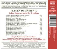 Joseph Alessi - Return to Sorrento, CD