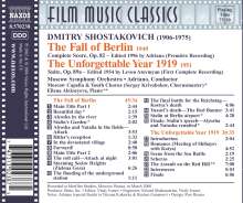 Dmitri Schostakowitsch (1906-1975): Filmmusik: Filmmusik, CD
