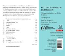 Pelle Gudmundsen-Holmgreen (1932-2016): Plateaux für Klavier &amp; Orchester, Super Audio CD