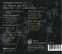 Arcangelo Corelli (1653-1713): Sonaten op.5 Nr.7-12 für Blockflöte &amp; Cembalo, Super Audio CD