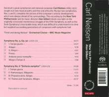 Carl Nielsen (1865-1931): Symphonien Nr. 5 &amp; 6, Super Audio CD