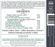 Kai Nieminen (geb. 1953): Flötenkonzert "Palomar", CD