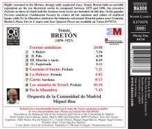 Tomas Breton (1850-1923): Escenas Andaluzas, CD
