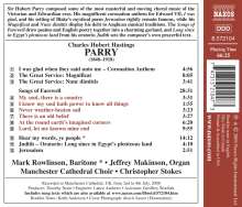 Hubert Parry (1848-1918): Songs of Farewell, CD