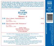 Joseph Haydn (1732-1809): Messen Nr.8 &amp; 9 (Mariazellermesse &amp; Paukenmesse), CD