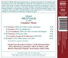 Michel Meynaud (geb. 1950): Kammermusik, CD