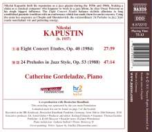 Nikolai Kapustin (1937-2020): 8 Konzertetüden op.40, CD