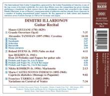 Dimitri Illarionov - Guitar Recital, CD