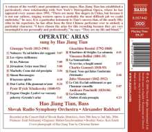 Hao Jiang Tian singt Arien, CD