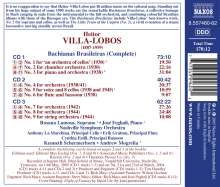 Heitor Villa-Lobos (1887-1959): Bachianas Brasileiras Nr.1-9, 3 CDs