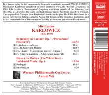 Mieczyslaw Karlowicz (1876-1909): Symphonie op.7 "Rebirth", CD